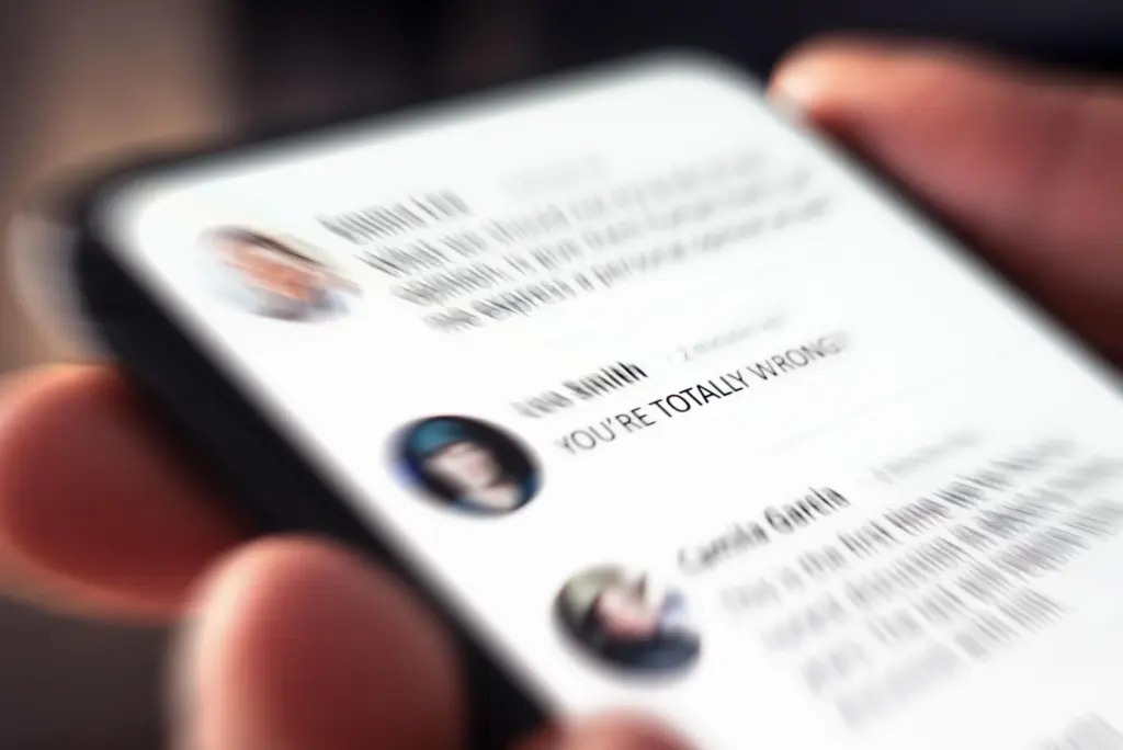 Social media reactions and viral discussion surrounding a public breakup.